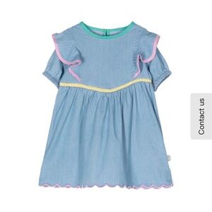 Stella McCartney
Round neck dress size 24m brand new